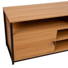 TV laud STUDY 150x40xH54cm, tamm/must