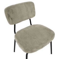 Tool KEIU 46x51xH76cm, helebeež velvet