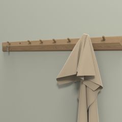 Seinanagi AALBORG 100x2,3xH8,3cm, tamm
