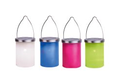 Päikesepaneeliga latern Festican, roheline