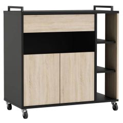 INDUS 357283 KÖÖGIKÄRU 2u1s TAMM/MUST¤´