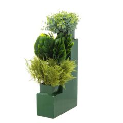 KUNSTTAIM LEAVES 313208 ROHELINE 67-84CM 3ERIN