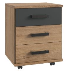 LIVERPOOL J04514 SAHTLIBOKS 3s TAMMEPLANK/GRAFIIT¤