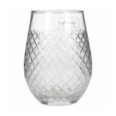 VEEKLAAS DIAMOND XET-3115 6X6X11CM  LÄBIPAISTEV