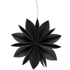 JÕLULUTÄHT FLOWER D45CM 621163 MUST PABER