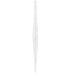 JÕULUKAUNISTUS ICICLE 610646 25CM VALGE