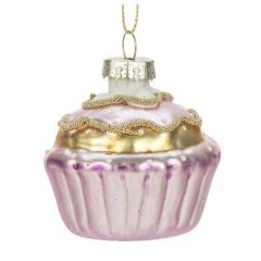 JÕULUKAUNISTUS CUPCAKE 3903 ROOSA X