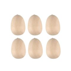 DEKORATIIVSED MUNAD 602598 PUIDUST 6TK KARBIS