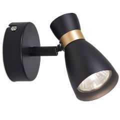 SEINAVALGUSTI ZION S54012-1MU MUST/KULDNE