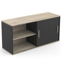 ATELIER 182198 ÜLEMINE KÖÖGIKAPP 120CM 1lu KRONBERG TAMM/MUST´s