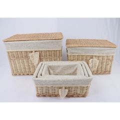 Korv WILLI TASSEL 53x33xH34cm