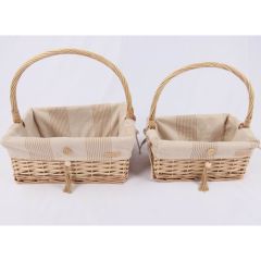 Korv WILLI STRIPE 37x28xH15/39cm