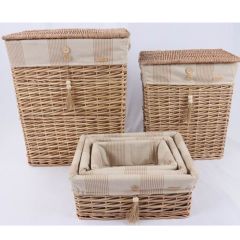 Korv WILLI STRIPE 40x31xH17cm