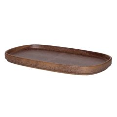 KÜÜNLAALUS 30,5x18,5CM 638950 KERAAMILINE PRUUN