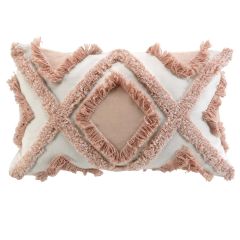 DEKOPADI FANCY 30X50CM 1609970 ROOSA/VALGE