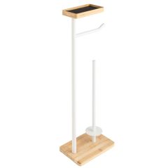WC-PABERIHOIDJA+RIIUL 1802204 h65,5cm VALGE/BAMBUS