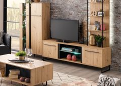 TV-alus SARDINIA TV 170 artisan tamm/must