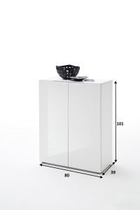 Valge Kummut Vicenza 80cm