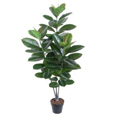 Kunstpuu RUBBER PLANT H130cm