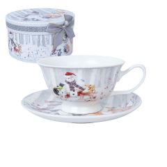 Tass/alustaldrik MIA SNOW 180ml kinkekar