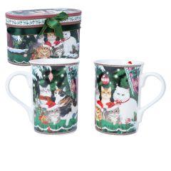 Kruusid MIA CATS H10,5cm 300ml, 2tk kink