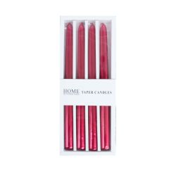 Antiikküünal CAROLA 25cm punane pärlmutt