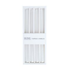 Antiikküünal CAROLA 25cm valge pärlmutte