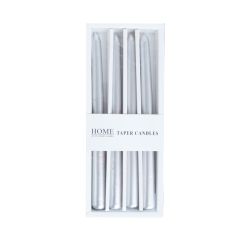 Antiikküünal CAROLA 25cm hõbe pärlmutter