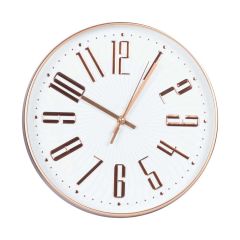 Seinakell CLINT D30cm, roosa kuld