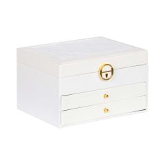 Ehtekarp SEZANE 23x17x13.5cm, valge