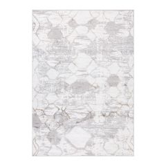 Vaip SALAMANCA-3, 100x150cm, hõbe/valge