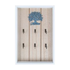 Võtmekapp HAZEL 20xH30cm, sinine puu