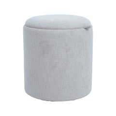 Tumba/laud HIRO D34,5xH37cm, beež, panip