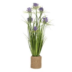 Kunstlill IN GARDEN H70cm, lilla krüsant