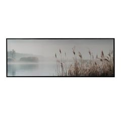 Seinapilt WALLY 50x140cm, järv ja kõrkja