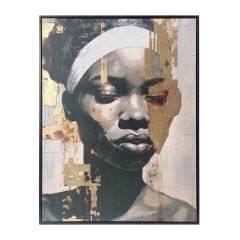 Seinapilt WALLY 60x80cm, kuldne 1