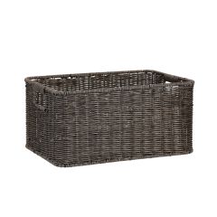 Korv BASILE 33x22xH17cm, tumepruun