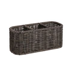 Tops BASILE 23x9xH10cm, tumepruun