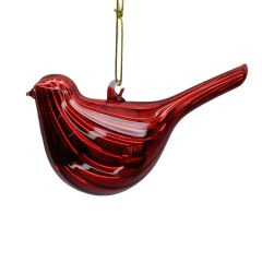 Jõuluehe JOY BIDRY RED 11cm, klaas