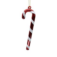 Jõuluehe JOY CANDY CANE 13.5cm, klaas