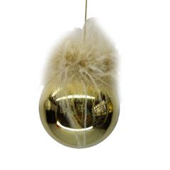 Jõuluehe JOY GOLDY D8cm, klaas