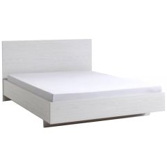 HELGA1 B16 VOODI 160X200 VALGE TAMM/x
