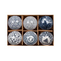 Komplekt SOMETSUKE 6-kaussi sinine