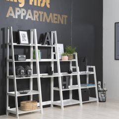 Riiul WALLY 63x40xH180cm, valge