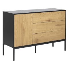 Kummut SEAFORD 120x40xH82cm, tamm