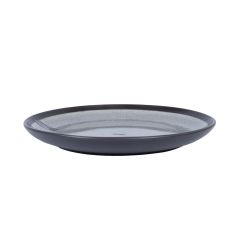 Taldrik RITA D26cm, must/hall