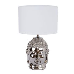 Laualamp BUDDHA H34,5cm, hõbedane