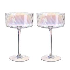Veinipokaalid DOLCE 2tk H17cm, läbipaist