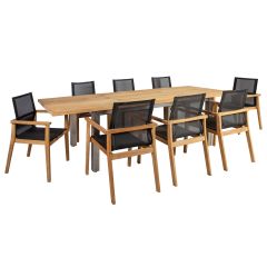 Söögilauakomplekt NAUTICA laud, 8 tooli 