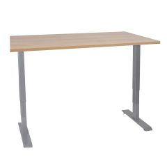 Töölaud ERGO 2-mootoriga 140x70cm, hikko